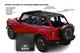 Ford Bronco Hardtop Version Bimini Sun Shade by JTops